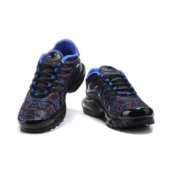 Perfectkicks (M) Nike Air Max Plus Tn Black Blue Shoes AQ9979-400