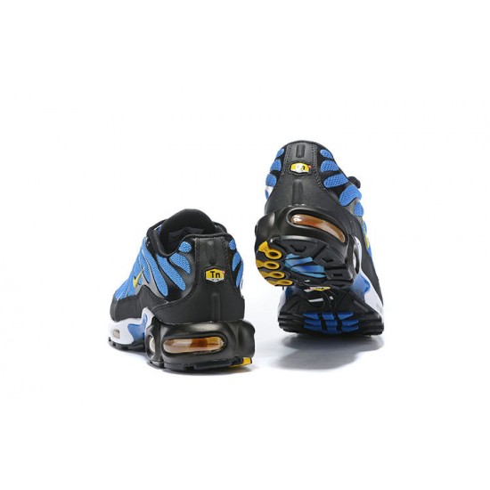 Perfectkicks (M) Nike Air Max Plus Tn Black Blue Shoes BQ4629-003