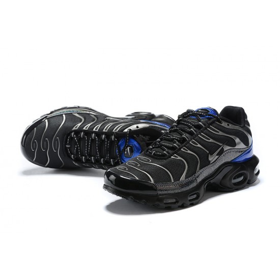 Perfectkicks (M) Nike Air Max Plus Tn Black Blue Shoes CW2646-001