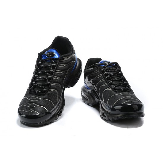 Perfectkicks (M) Nike Air Max Plus Tn Black Blue Shoes CW2646-001