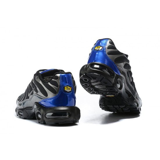 Perfectkicks (M) Nike Air Max Plus Tn Black Blue Shoes CW2646-001