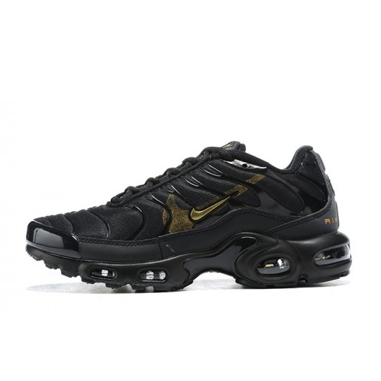 Perfectkicks (M) Nike Air Max Plus Tn Black Gold Shoes