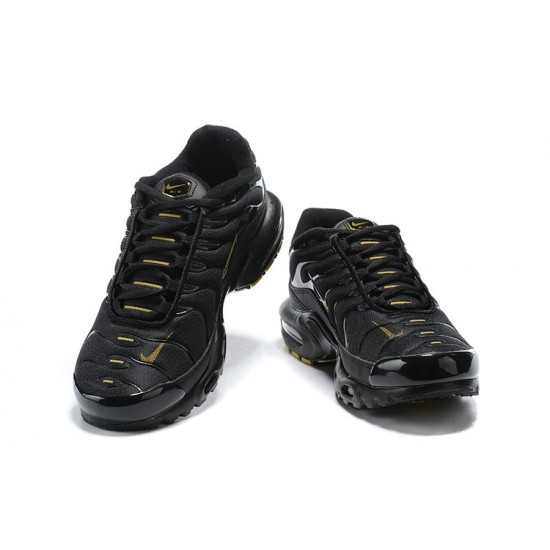 Perfectkicks (M) Nike Air Max Plus Tn Black Gold Shoes