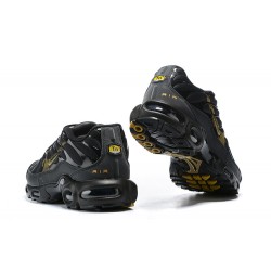 Perfectkicks (M) Nike Air Max Plus Tn Black Gold Shoes