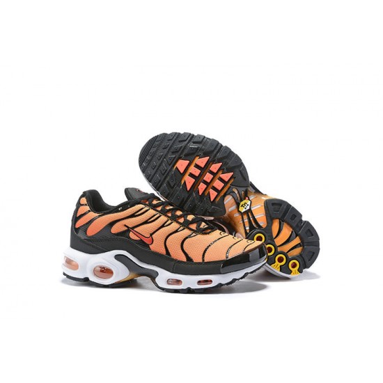 Perfectkicks (M) Nike Air Max Plus Tn Black Orange Shoes BQ4629-001