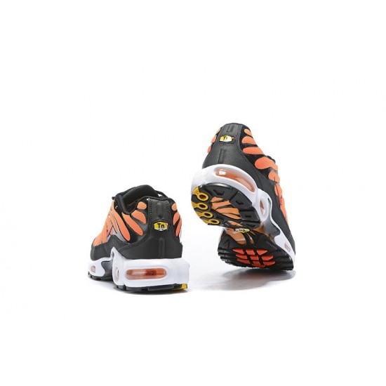 Perfectkicks (M) Nike Air Max Plus Tn Black Orange Shoes BQ4629-001