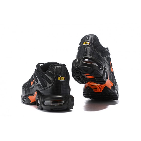 Perfectkicks (M) Nike Air Max Plus Tn Black Orange Shoes