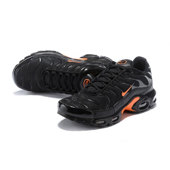 Perfectkicks (M) Nike Air Max Plus Tn Black Orange Shoes