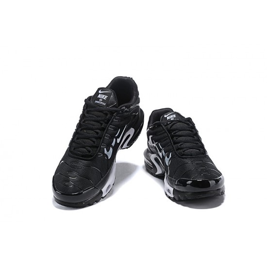 Perfectkicks (M) Nike Air Max Plus Tn Black White Shoes 815994-004