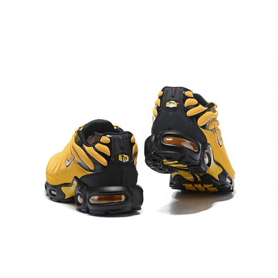 Perfectkicks (M) Nike Air Max Plus Tn Frequency Pack Yellow Black Shoes AV7940-700