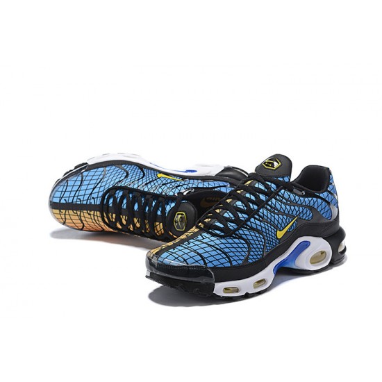 Perfectkicks (M) Nike Air Max Plus Tn Greedy Blue Orange Shoes AV7021-001