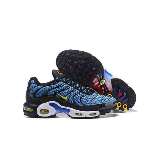 Perfectkicks (M) Nike Air Max Plus Tn Greedy Blue Orange Shoes AV7021-001