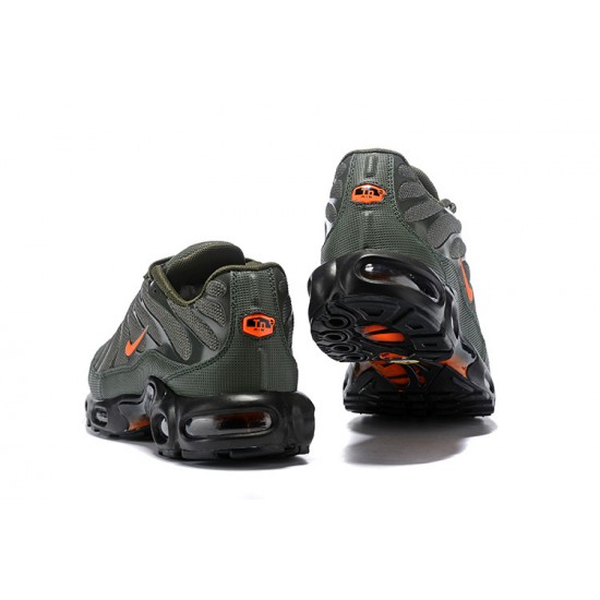 Perfectkicks (M) Nike Air Max Plus Tn Green Orange Shoes