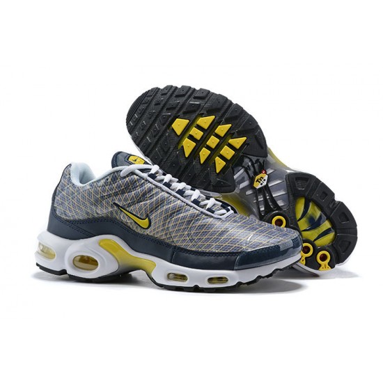 Perfectkicks (M) Nike Air Max Plus Tn Grey Yellow Shoes BV1983-500