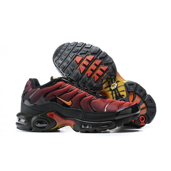 Perfectkicks (M) Nike Air Max Plus Tn Magma Pack Black Red Shoes CV1636-002