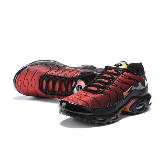 Perfectkicks (M) Nike Air Max Plus Tn Magma Pack Black Red Shoes CV1636-002