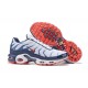 Perfectkicks (M) Nike Air Max Plus Tn QS White Blue and Red Shoes