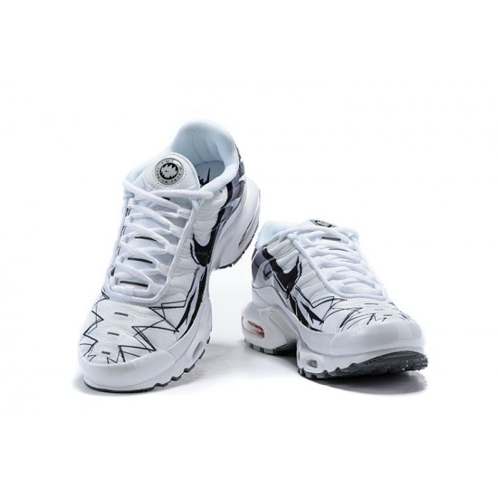 Perfectkicks (M) Nike Air Max Plus Tn White Black Shoes BV1983-100