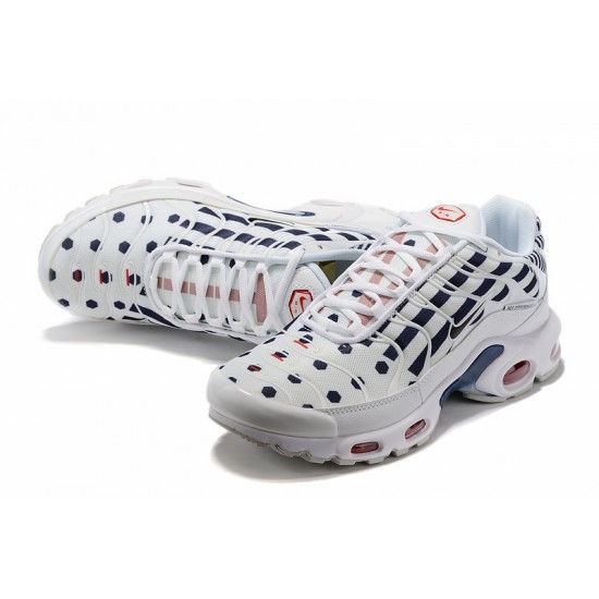 Perfectkicks (M) Nike Air Max Plus Tn White Blue Shoes CI9103-100