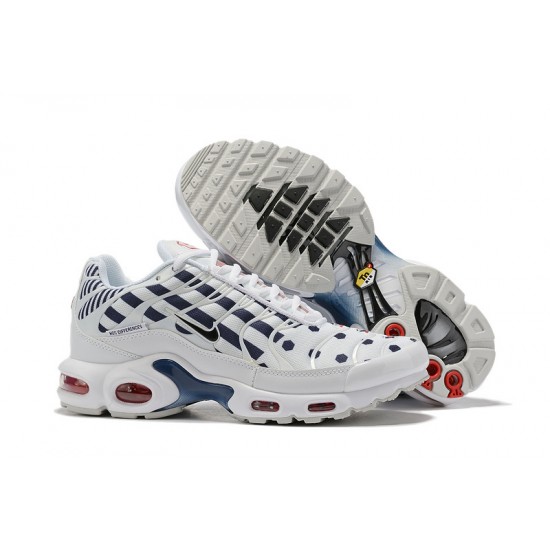 Perfectkicks (M) Nike Air Max Plus Tn White Blue Shoes CI9103-100