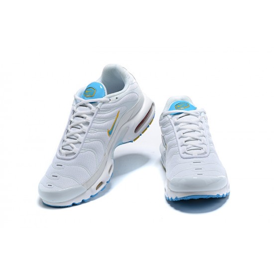 Perfectkicks (M) Nike Air Max Plus Tn White Blue Shoes