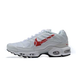 Perfectkicks (M) Nike Air Max Plus Tn White Red Shoes CU3454-100