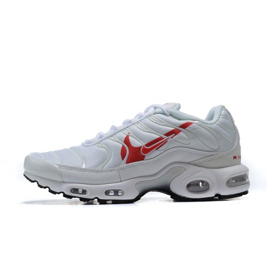 Perfectkicks (M) Nike Air Max Plus Tn White Red Shoes CU3454-100