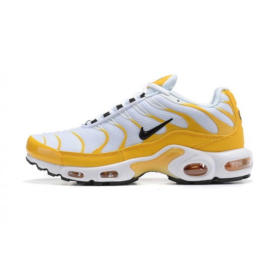 Perfectkicks (M) Nike Air Max Plus Tn White Yellow Shoes CD7061-700