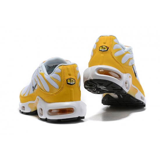 Perfectkicks (M) Nike Air Max Plus Tn White Yellow Shoes CD7061-700