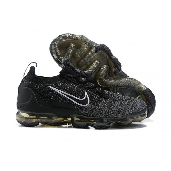 Perfectkicks (W/M) Nike Air VaporMax 2021 Flyknit Black Grey Shoes DC9394-001