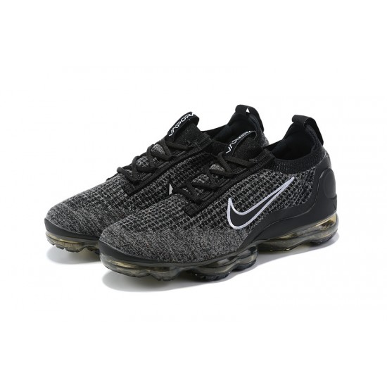 Perfectkicks (W/M) Nike Air VaporMax 2021 Flyknit Black Grey Shoes DC9394-001