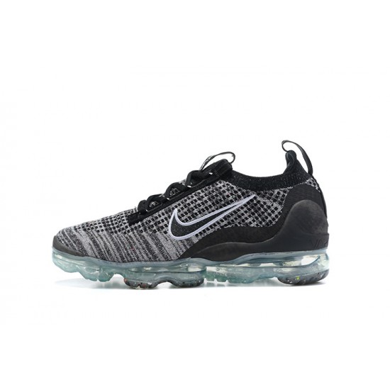 Perfectkicks (W/M) Nike Air VaporMax 2021 Flyknit Black Grey Shoes DH4088-003