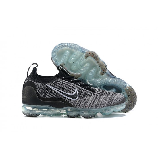 Perfectkicks (W/M) Nike Air VaporMax 2021 Flyknit Black Grey Shoes DH4088-003