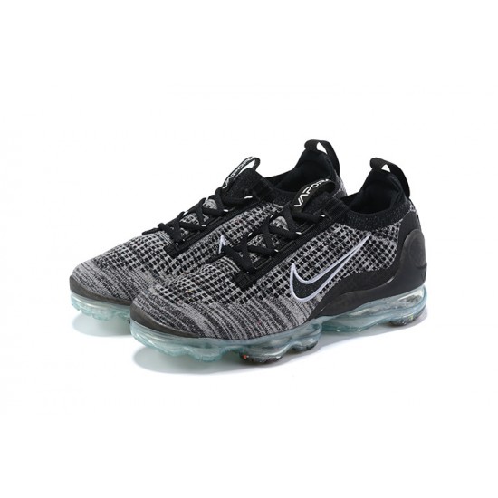 Perfectkicks (W/M) Nike Air VaporMax 2021 Flyknit Black Grey Shoes DH4088-003