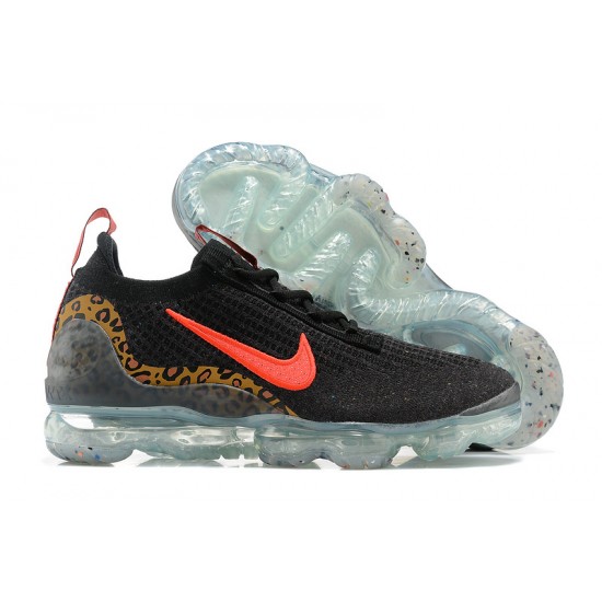 Perfectkicks (W/M) Nike Air VaporMax 2021 Flyknit Black Red Shoes