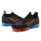 Perfectkicks (W/M) Nike Air VaporMax 2021 Flyknit Black Red and Blue Shoes