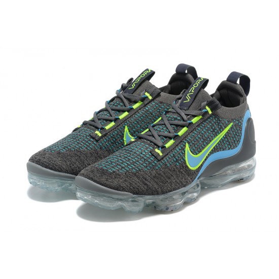 Perfectkicks (W/M) Nike Air VaporMax 2021 Flyknit Grey Blue Shoes DB1550-001