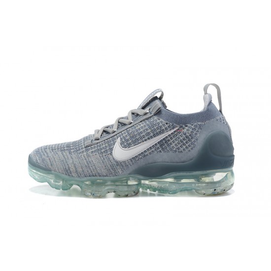 Perfectkicks (W/M) Nike Air VaporMax 2021 Flyknit Grey Blue Shoes DH4084-400