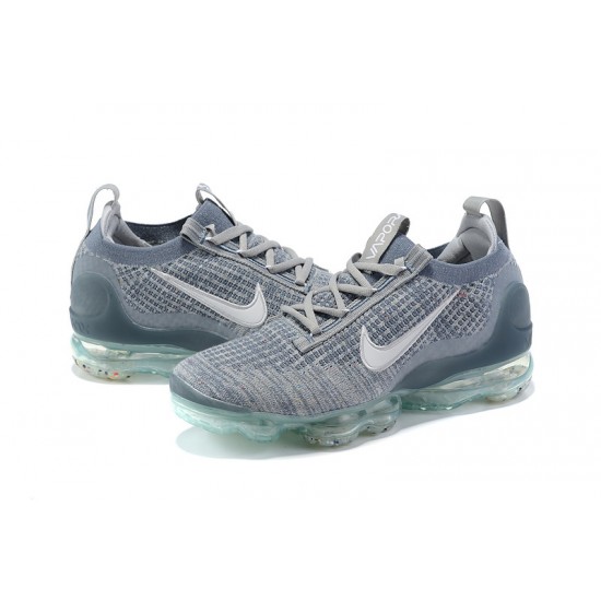 Perfectkicks (W/M) Nike Air VaporMax 2021 Flyknit Grey Blue Shoes DH4084-400