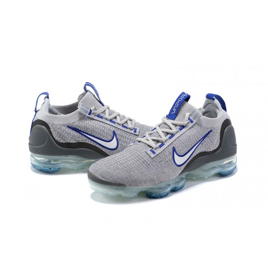 Perfectkicks (W/M) Nike Air VaporMax 2021 Flyknit Grey Blue Shoes