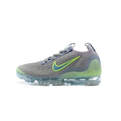 Perfectkicks (W/M) Nike Air VaporMax 2021 Flyknit Grey Green Shoes DH4084-003