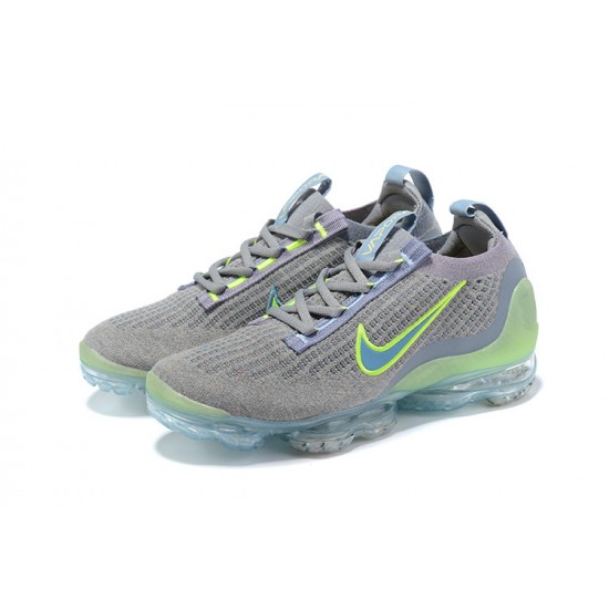 Perfectkicks (W/M) Nike Air VaporMax 2021 Flyknit Grey Green Shoes DH4084-003