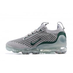 Perfectkicks (W/M) Nike Air VaporMax 2021 Flyknit Grey Green Shoes DN3074-001