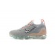 Perfectkicks (W/M) Nike Air VaporMax 2021 Flyknit Grey Orange Shoes DH4084-002