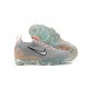 Perfectkicks (W/M) Nike Air VaporMax 2021 Flyknit Grey Orange Shoes DH4084-002