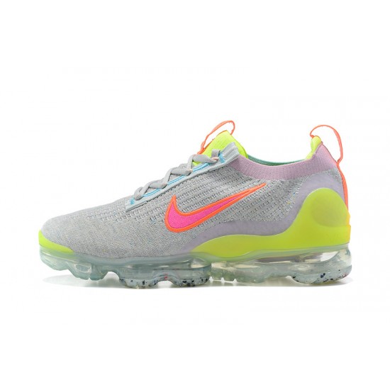 Perfectkicks (W/M) Nike Air VaporMax 2021 Flyknit Grey Pink Shoes DH4088-002