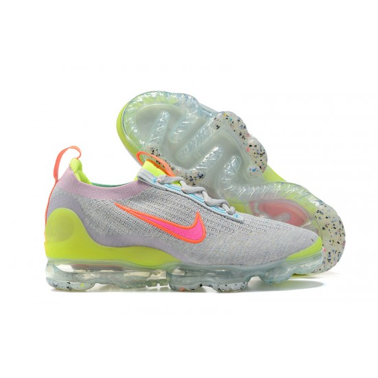 Perfectkicks (W/M) Nike Air VaporMax 2021 Flyknit Grey Pink Shoes DH4088-002