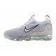 Perfectkicks (W/M) Nike Air VaporMax 2021 Flyknit Grey Red Shoes DB1550-003