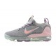 Perfectkicks (W/M) Nike Air VaporMax 2021 Flyknit Grey and Pink Shoes