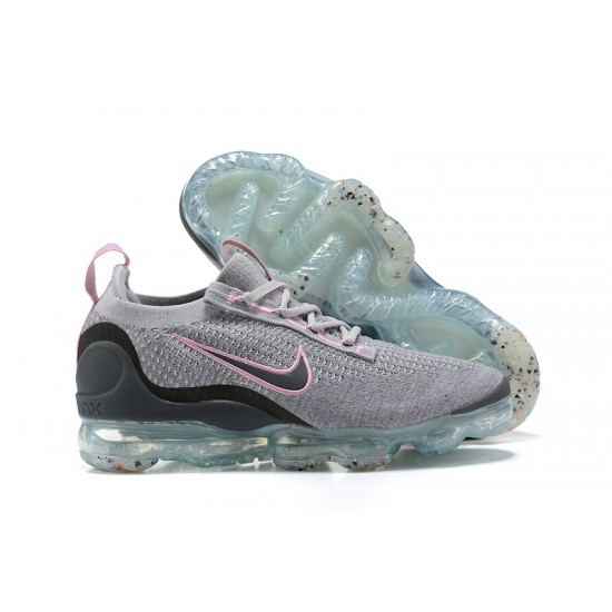 Perfectkicks (W/M) Nike Air VaporMax 2021 Flyknit Pink Grey Shoes DB1550-004